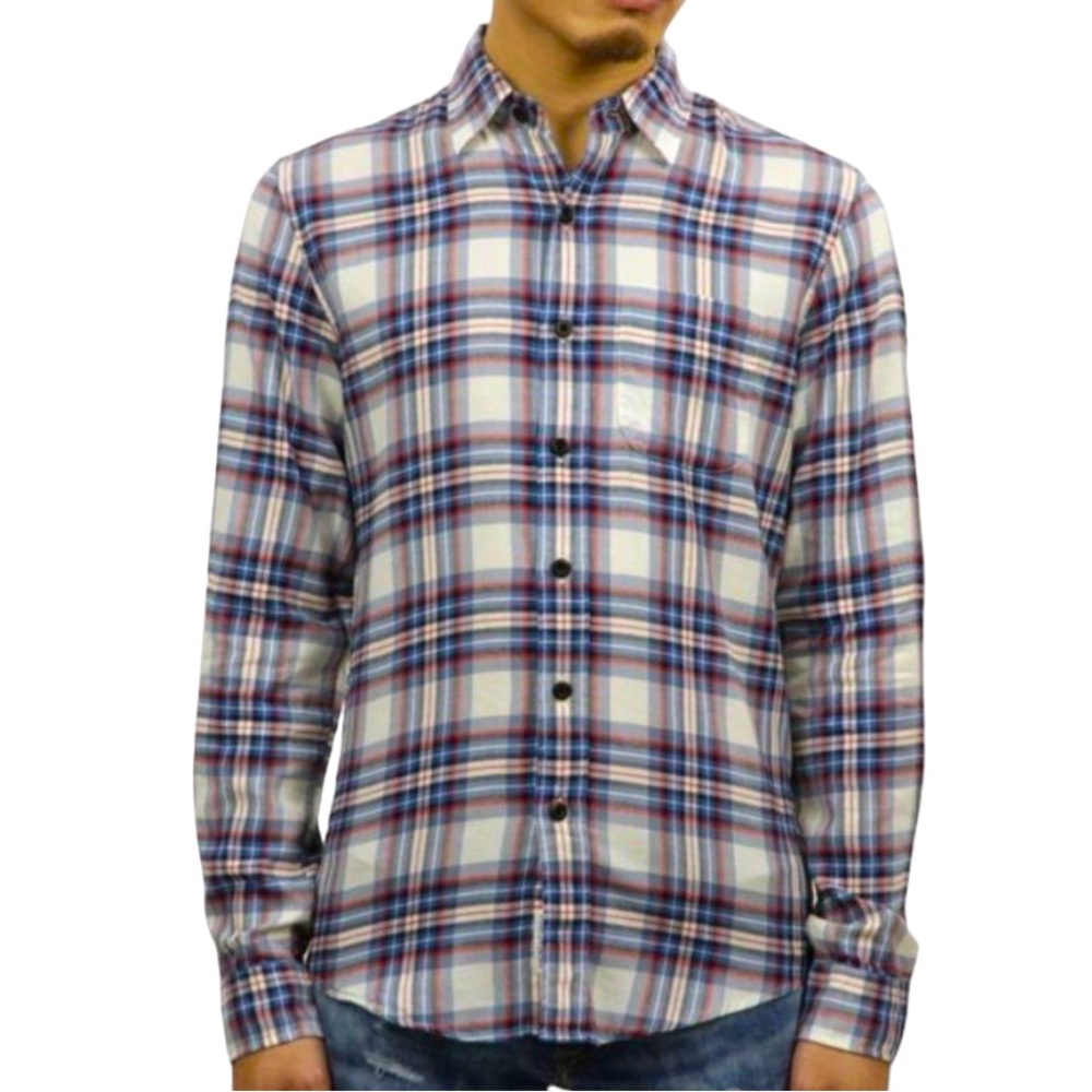 American Eagle Seriously Soft Plaid Shirt
